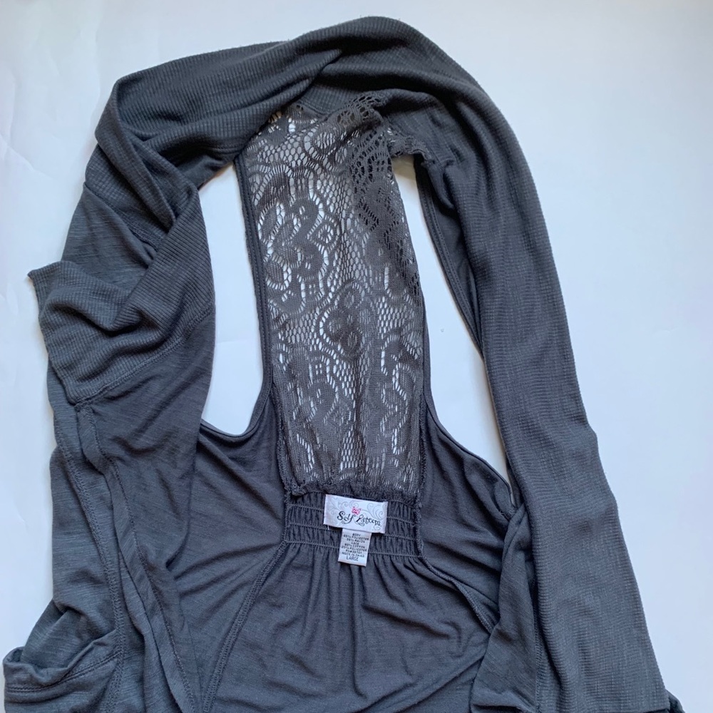Grey cover up